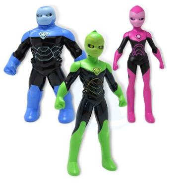 Imagem de Kit 3 Bonecos GhostForce 40 Cm -Fury, Misty e Krush - Rosita - Novabri