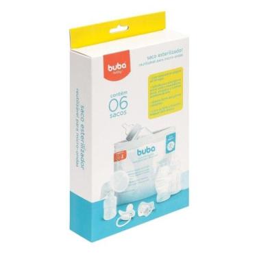 Imagem de Saco Esterelizador Reutilizável Para Micro-Ondas Buba - buba baby