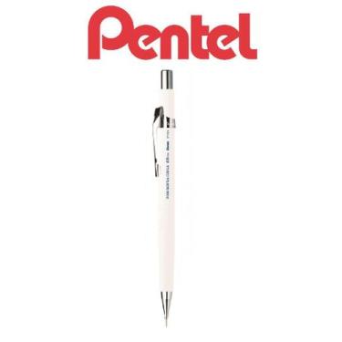 Imagem de Lapiseira Tecnica Pentel 0,7mm P-207 Sharp Branca