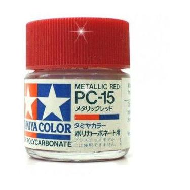 Imagem de Tamiya Policarbonato (RC) Tinta PC-15 Metallic Red 23ml.