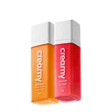 Imagem de Kit Creamy Skincare Vitamina C e Retinal Sérum Anti-Aging (2 produtos)