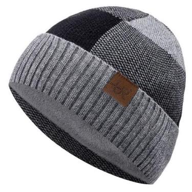 Imagem de Gorro Unissex De Inverno Costura Macia  - ElaShopp