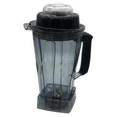 Imagem de Jarro de substituição de 1,8 g com lâmina e tampa acessórios compatíveis com Vitamix 5200 Modelo: VM0103/5300/Vitamix Vita-Prep 3 - Modelo VM0101E/A2300/A2500/A3500 (frasco de alça macia)