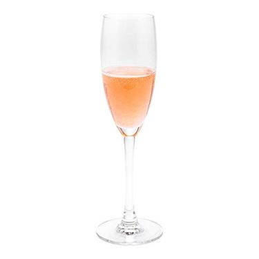 Imagem de Voglia Nude 170 g Vidro Champagne Flute - Cristal - 5 cm x 5 cm x 23 cm - Caixa com 12 unidades