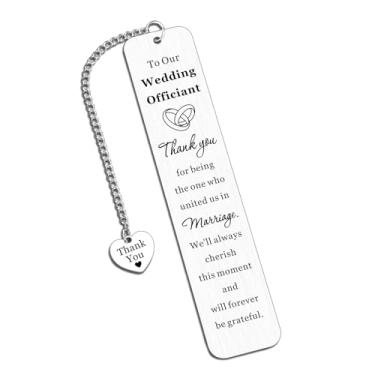 Imagem de Marcador de livro de presentes oficiais para o dia do casamento, presente de pedido oficial, ideia de presentes de lista de presentes de casamento, presentes de agradecimento do noivo para convidados