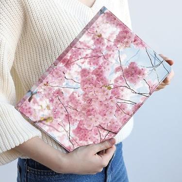 Imagem de BBSujane Capa Protetora Fina Multi-ângulo para Samsung Galaxy Tab S6 Lite 10,4 Polegadas com Despertar/Hibernar Automático e Design Personalizado Floral Rosa