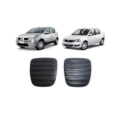 Imagem de Capa De Pedal Preio Embreagem Gol parati saveiro logan sandero 76279 -
