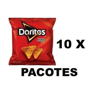 Imagem de Kit 10 unidades Salgadinho Doritos 22gr cada - Elma Chips