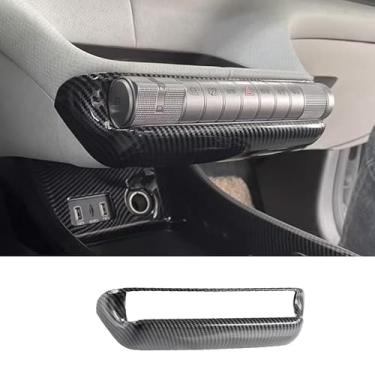 Imagem de Para Byd Dolphin 2023-2024 Central Control Gear Decorative Frame Car Air Conditioning Switch Protective Cover Accessories