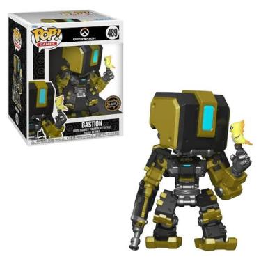 Imagem de Funko Pop 30th Blizzard Anniversary Overwatch 6' Bastion 489, amarelo