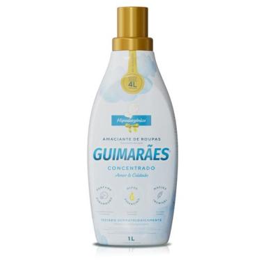 Imagem de Amaciante Concentrado hipoalergênico 1l - Amor e Cuidado - Guimarães