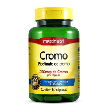 Imagem de Cromo Picolinato de Cromo 100% IDR 60 Cápsulas - Maxinutri