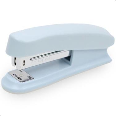 Imagem de Grampeador Papel Médio Pastel 24/6 26/6 Compacto Minimalista - KNIMP, 