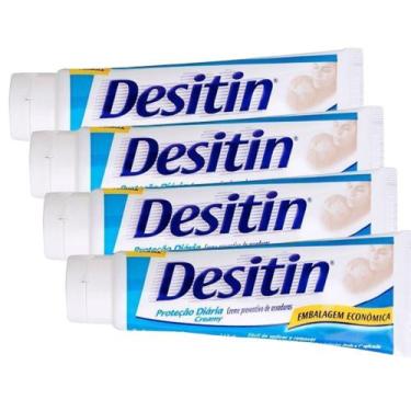 Imagem de Kit 4 Creme Preventivo de Assaduras Desitin Creamy 113g