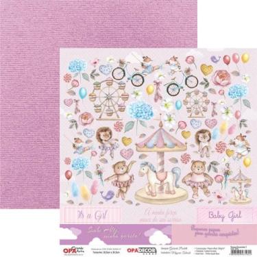 Imagem de Folha para Scrapbook Dupla Face OPA - Parque Encantado III - 3253 - Op