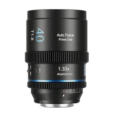 Imagem de SIRUI Lente anamórfica T1.8 1.33X de 40 mm, lente de foco automático S35 para câmeras de montagem E, A6500, A6700, FX3/30, ZV-E Series, A7 Series, A9/9II (Neutro Flare)