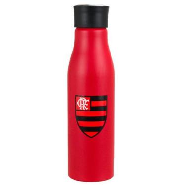 Imagem de Garrafa Alumínio Flamengo 600 ML - QH073-5-B - MILENO