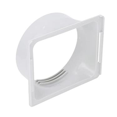 Imagem de Acoplador de Mangueira de Exaustão de Ar Condicionado Portátil de 5,9 Polegadas, Conector de Tubo de Unidade CA, Adaptador de Janela Quadrada para Redonda, Conector de Extensão