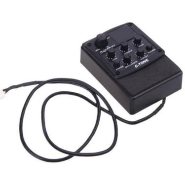 Imagem de Captador Pré-Equalizador Cherub G-Tone Gt-3 Afinador Violão