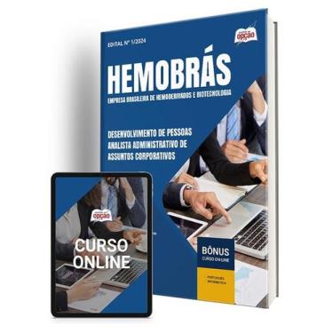 Imagem de Apostila Hemobrás 2024 - Desenvolvimento de Pessoas - Analista Adminis