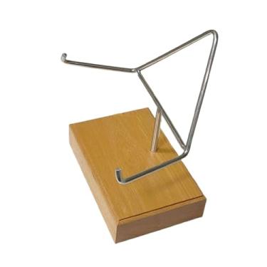 Imagem de WeiLaiKeQi Exibição de braço de metal Stand rack decoração de decoração multiuso mineral mineral esfera mineral stand para home de mesa de ágata, Style a