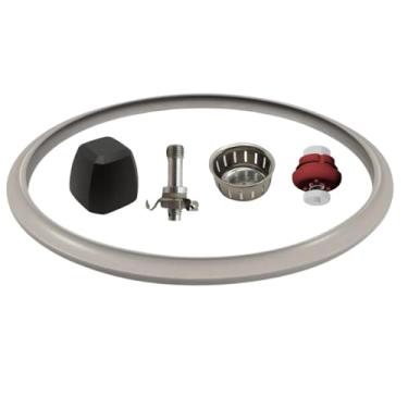 Imagem de Kit Anel de Vedação Com Peso E Válvula De Segurança Panela De Pressão Torino Original 4,5L