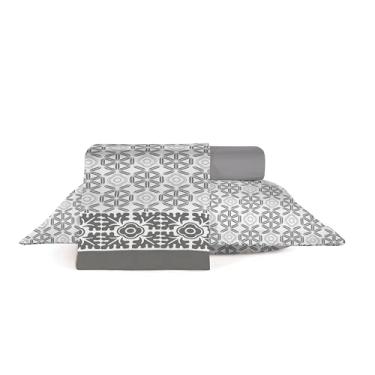 Imagem de Jogo Roupa de Cama Casal 100% Algodão 180 fios Teka Florença