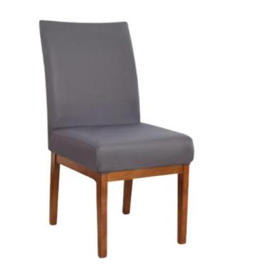 Imagem de 6 Tecido de Cadeiras Jantar Universal Envio 24h Chumbo - Charme do Det