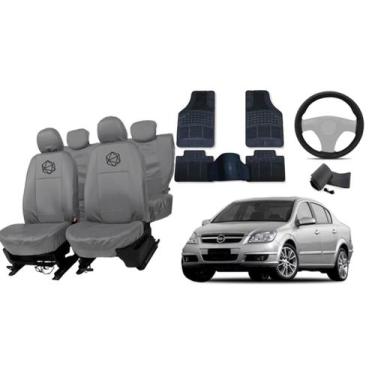 Imagem de Jogo de capa couro com volante esportivo - ferro tech br