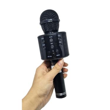 Imagem de Microfone Bluetooth Sem Fio Recarregável Karaoke Youtuber