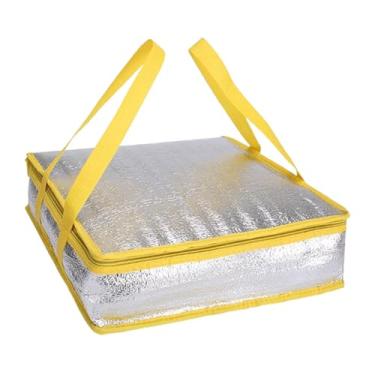 Imagem de IEUDNS Pizza Saco Aquecedora Carregar Hot Compact Wear Resistente a Desgaste Prático Portátil Portátil Saco Pizza Portadora de Uso Profissional a loja, 6 Inch