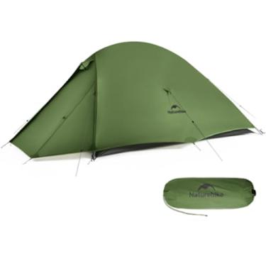 Imagem de Barraca Cloud Up Pro Naturehike 2024, barraca ultraleve atualizada, 1,23 kg/2,7 libras, barraca dupla para 1 pessoa, para acampamento, mochila, caminhada, autônoma, construção, fácil de montar