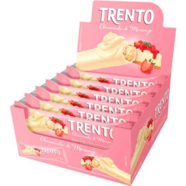 Imagem de Chocolate Trento Cheesecake de Morango 512g