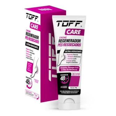 Imagem de Creme Regenerador Pé Ressecado Toff Care 100g Nanotecnologia Hidratante Suave