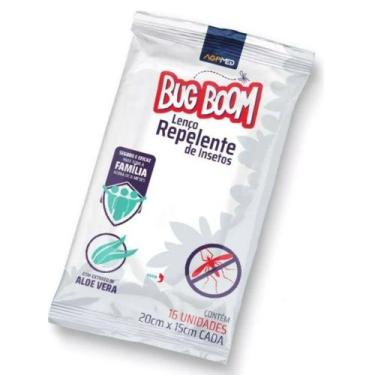 Imagem de Lenços Repelente de Insetos Bug Boom 16und Agpmed