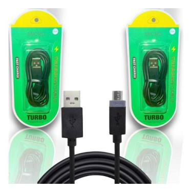 Imagem de kit 20 Cabos micro usb V8 One-X carregador e dados Turbo 25w Atacado -