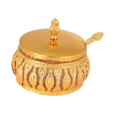 Imagem de ＫＬＫＣＭＳ açúcar tigela de condimento Pote multiuso, decorativo e europeu Suport de açúcar para a casa de do bar de cozinha