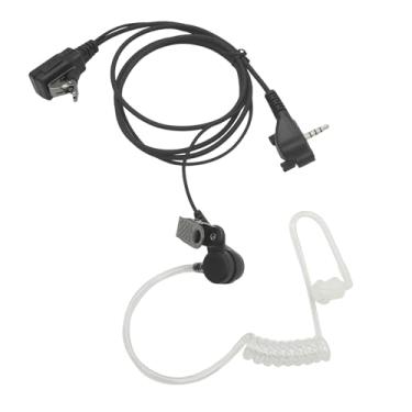 Imagem de Kit de vigilância de 2 fios, fone de ouvido de tubo acústico com microfone PTT Bodyguard fone de ouvido de segurança para Vertex Standard VX-261 VX-231 VX-351 VX-230 VX-298 VX-350 VX-180 EVX-531 Rádio