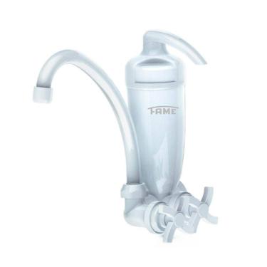 Imagem de Torneira de Parede com Filtro Purificador de Água Fame Acquafam Branco 4132