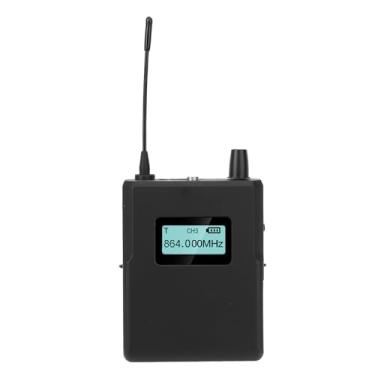 Imagem de de Monitor Sem Fio No Ouvido, Digital 902-928MHz Com Tela LCD, 36 Frequências para Desempenho Ao, 10 Horas de Reprodução, 4 Dicas de Ouvido, Jack de 3,5 Mm para Performance Ao de Palco