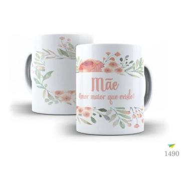 Imagem de Caneca Porcelana Dia Das Mães 'Mãe, Amor Maior Que Existe' - Villa Can