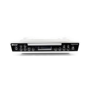 Imagem de SYLVANIA Leitor de CD SKCR2713 Under Counter com rádio relógio e Bluetooth, prata