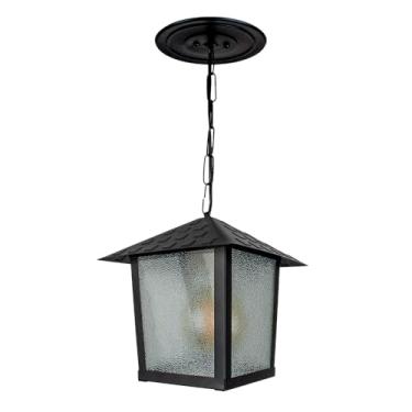 Imagem de Pendente Colonial Nina Vidro Pontilhado - Preto