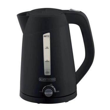 Imagem de Chaleira Elétrica Preta Com Seletor de Temperatura Black &amp Decker 1