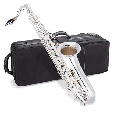 Imagem de Jean Paul USA Saxofone tenor intermediário banhado a prata TS-400SP