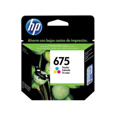 Imagem de Cartucho de Tinta HP 675 Colorido - Original