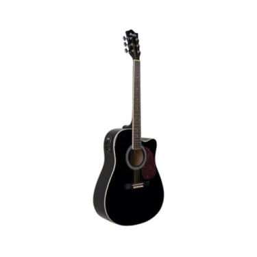 Imagem de Violão Memphis Tagima Folk Elétrico Aço Cutaway AD-18 Black