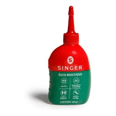 Imagem de Kit 3 oleo lubrificante máquinas multiuso singer 100ml original