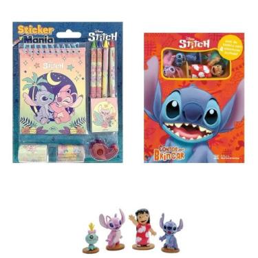 Imagem de Kit: Stitch Contos para Brincar + Disney - Sticker Mania - Stitch - Ki
