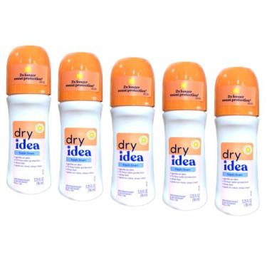 Imagem de Desodorante antitranspirante Dry Idea Fresh Linen Roll-On 95mL x5